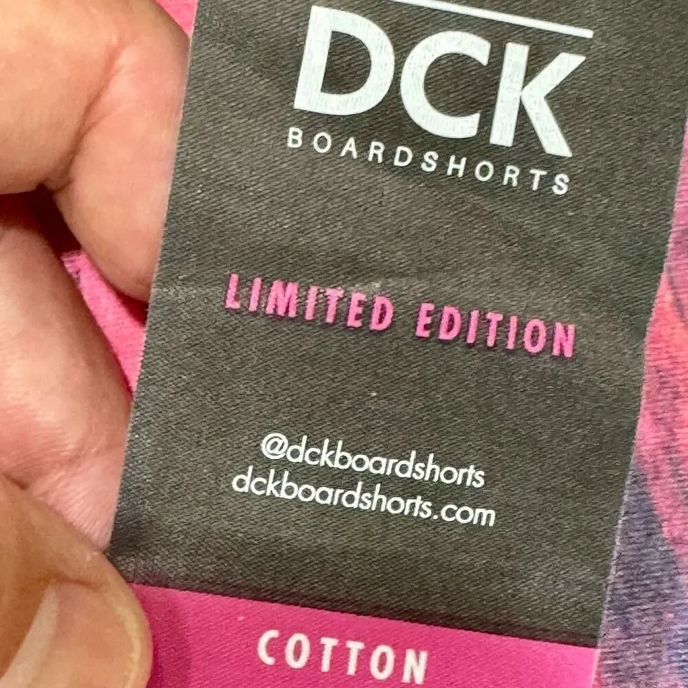DCK Portugal Air Brushed Board Shorts. Size 34